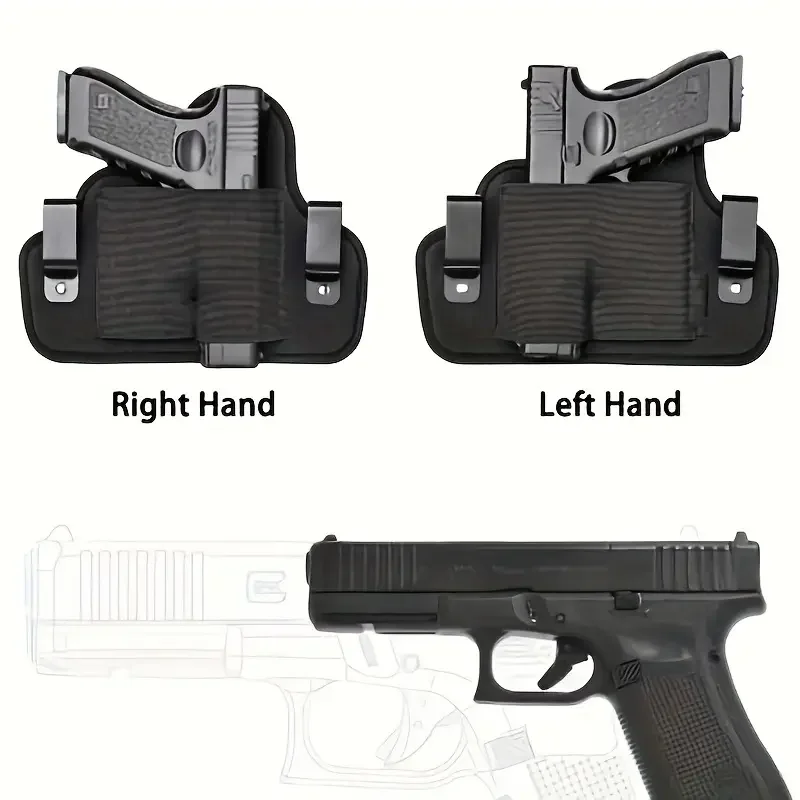 حافظة خصر بمسدس مخفي للبطن، حقيبة خصر تكتيكية معلقة بحزام مخيط، نوع عالمي، تدريب تكتيكي خارجي #2