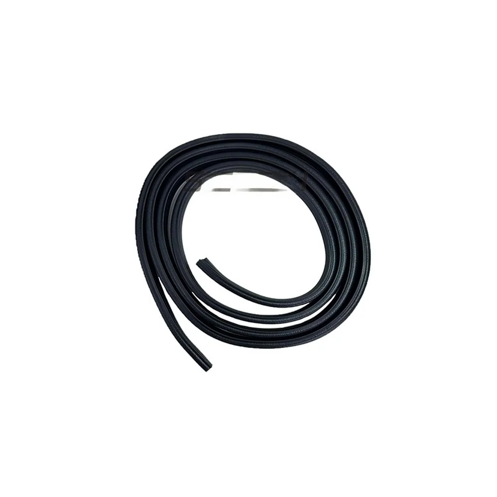 Car Door Seal Glass Weatherstrip Rubber Construction Non Deformation Direct Replacement Car Repair Window Seal Replacement