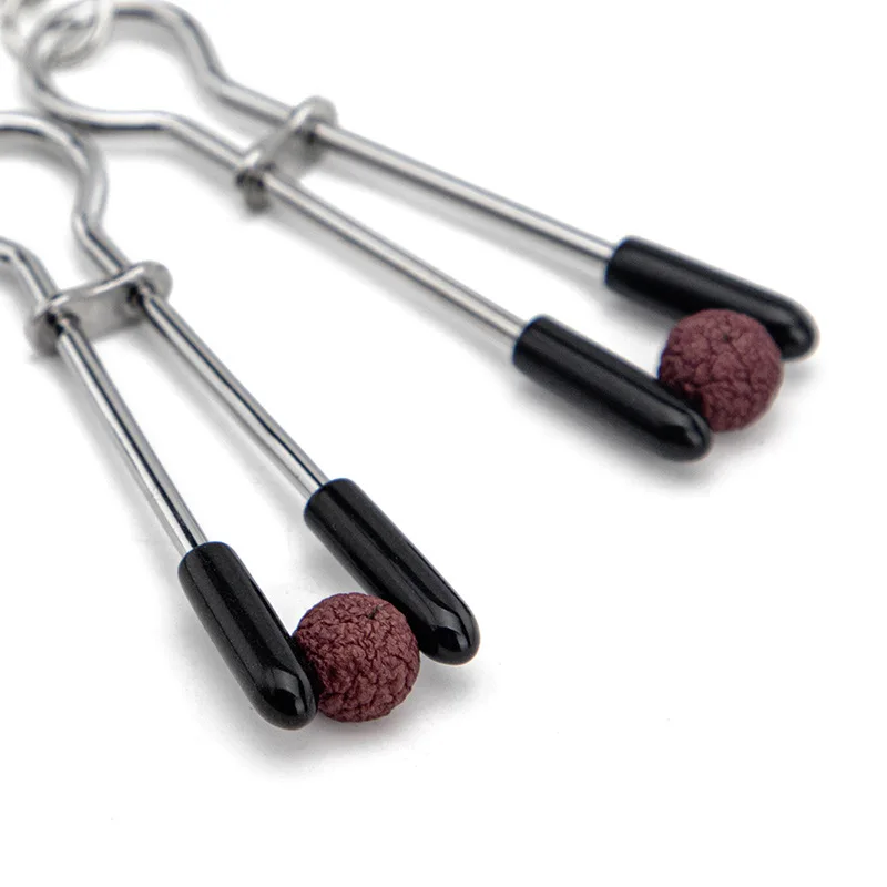 Metal Nipple Clamps clips ring bell BDSM breast Bondage restraint Sex Toy For Women Couple play Game - Image 4