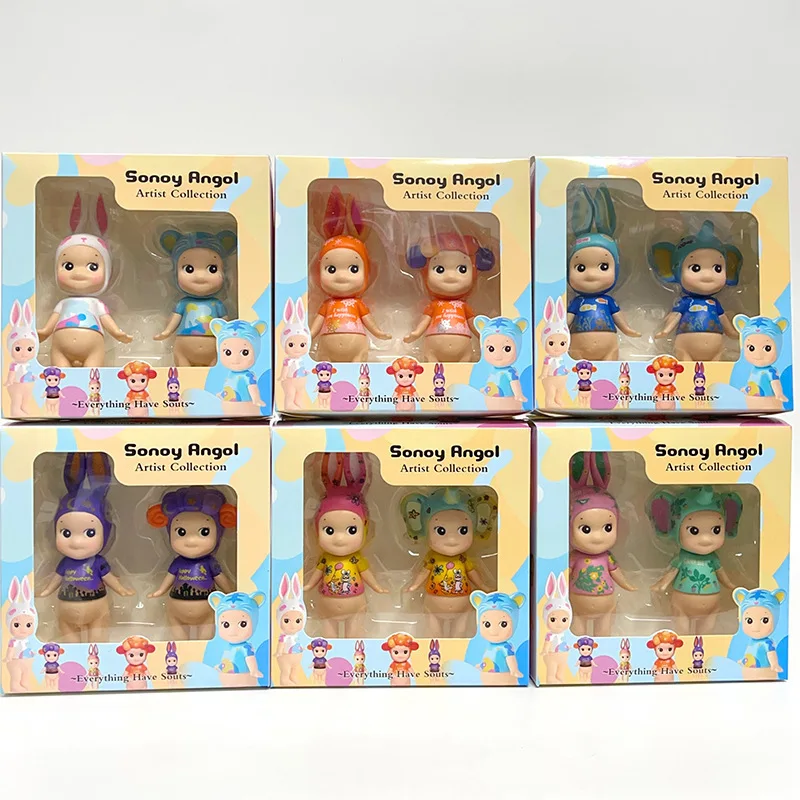 Sony Angels cos Animal Fruit Blind Box Set Car Ornament Desktop Screen Decoration Doll