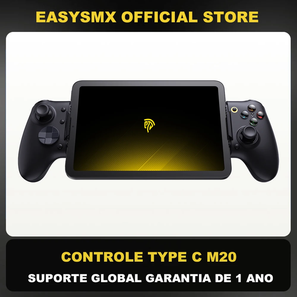 EasySMX M20 Type-C Mobile Phone Controller, Switchable ABXY, Fits 8.5" Tablets, Android & iPhone 16, for Xbox Cloud Gaming