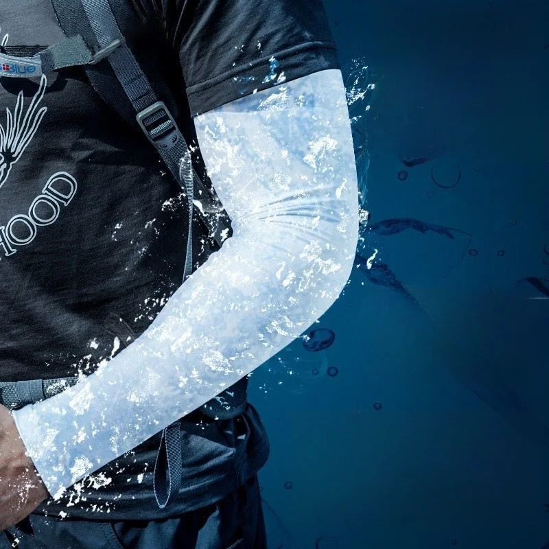 Guantes sueltos de seda de hielo para hombre y mujer, protección UV, protector solar, cico, conducción, talla ande, man...