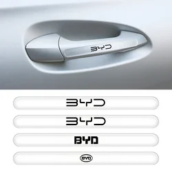 Car Door Edge Handle Anti-collision Strips Auto Accessories For BYD Atto 3 Act 3 Tang F3 E6 Yuan plus Song plus ev f0 f3 Qin Han