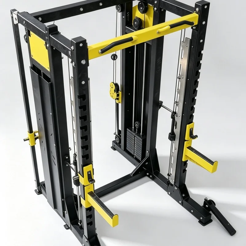 2026 Fitness Multi Smith Machine Squat Heavy Duty Commercial Gym Power Rackpromote sales