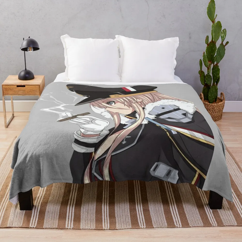 Azur Lane - Bismarck Throw Blanket Beautifuls Comforter For Sofa Thin Blankets