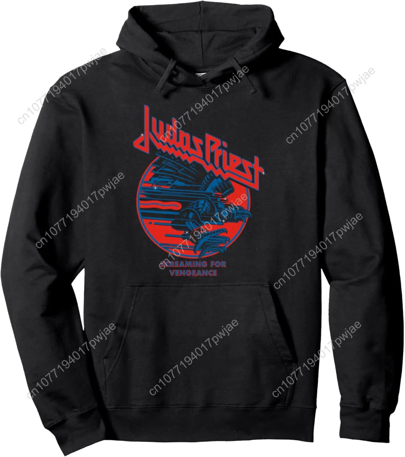 

Judas Priest - Screaming For Vengeance Blue Eagle Pullover Hoodie