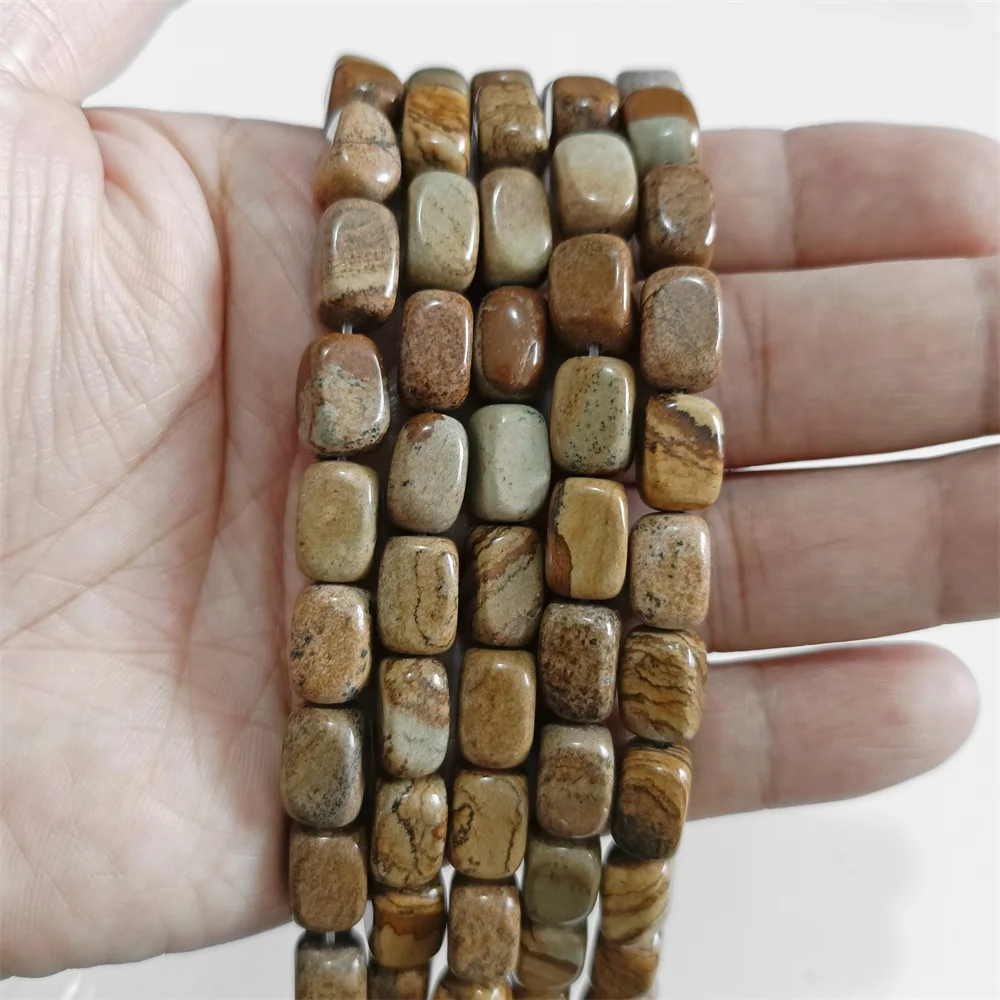 Wholesale Natural Smooth Square Stone Beads Loose Cube Bead Agates Quartzs Raw Mineral Beads for DIY Bracelets Earrings Neckalce