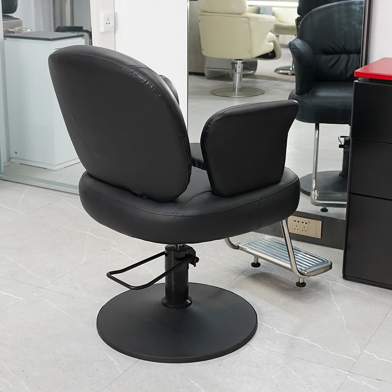 Furniture Business Salon Mirror  Chair Hair Reclining Barber Wash High Heel Beauty Reception Luxury Hairdressing Silla Lujo