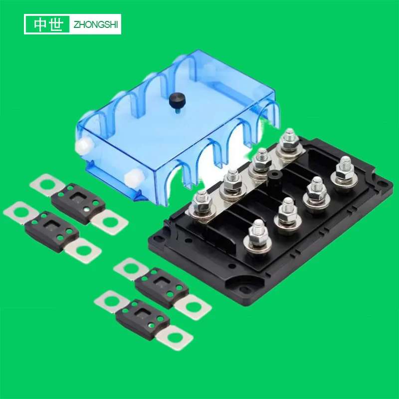 4ANM Fuse Holder Replacement Mulitiway 80A 100A 200A   Auto Fusible Cutout GPS  Fuse Box 12V Overload Protector HOT SELLING