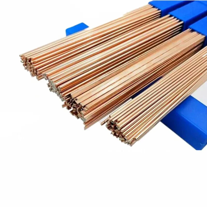 

1.0/2.0mm*500mm Phosphorus Copper Electrode Welding Rod Brass Welding Wire Bronze Electrode Soldering Rod No Need Solder Powder