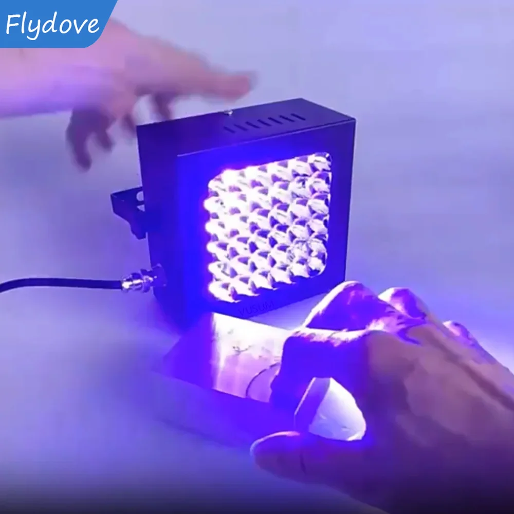

395nm 365nm Portable UV Spotlight cup High Intensity LED Shadowless Adhesive Green oil Oil Ink Resin Screen printing Curing Lamp