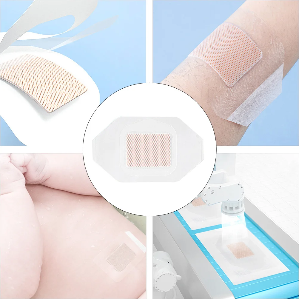 

1 коробка, водонепроницаемые наклейки на живот для новорожденных, тренировочные пластыри для пупка, одноразовые, приятные для кожи, защита для плавания