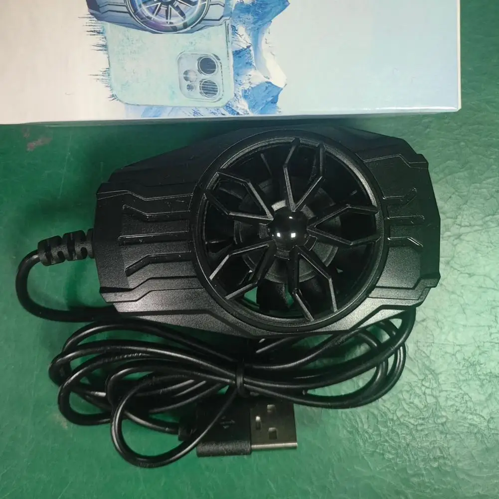 Phone Radiator Phone Fan Efficient Semiconductor Radiator for Universal Mobile Phones Ultra-quiet Fan with Simple Installation