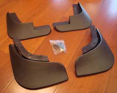 SET FIT FOR POLO MK4 9N3 MUD FLAPS SPLASH GUARD MUDGUARDS