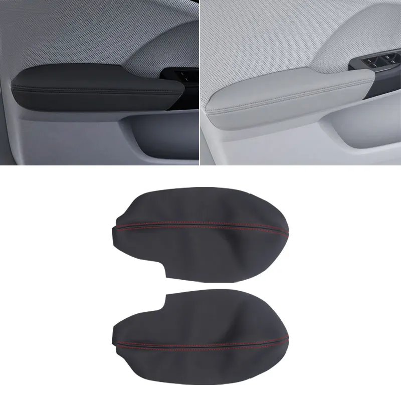 

Soft Leather Armrest Cover For Acura TSX 2009 2010 2011 2012 2013 2014 2pcs Car Interior Front Door Armrest Panel Cover Trim