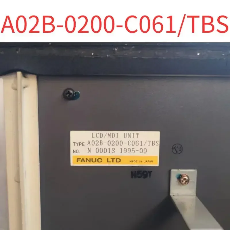 second-hand  A02B-0200-C061/TBS  A02B-0200-C061host system test OK