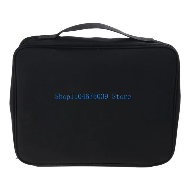 

5asd Stylish Enamel Pins Display Case Home Storage Case with 6 Pages Spacious and Secure Great Gifts for Collectors