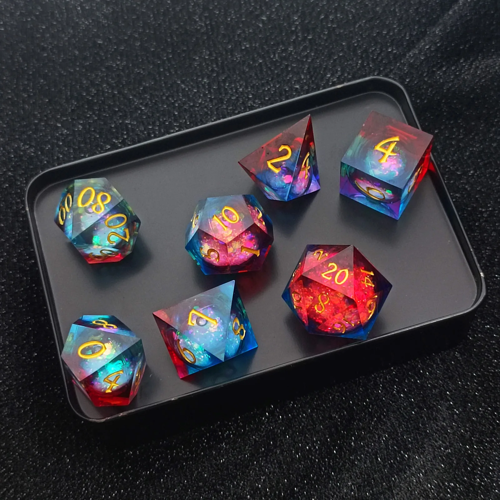 Resin Edge Dice Set… - image