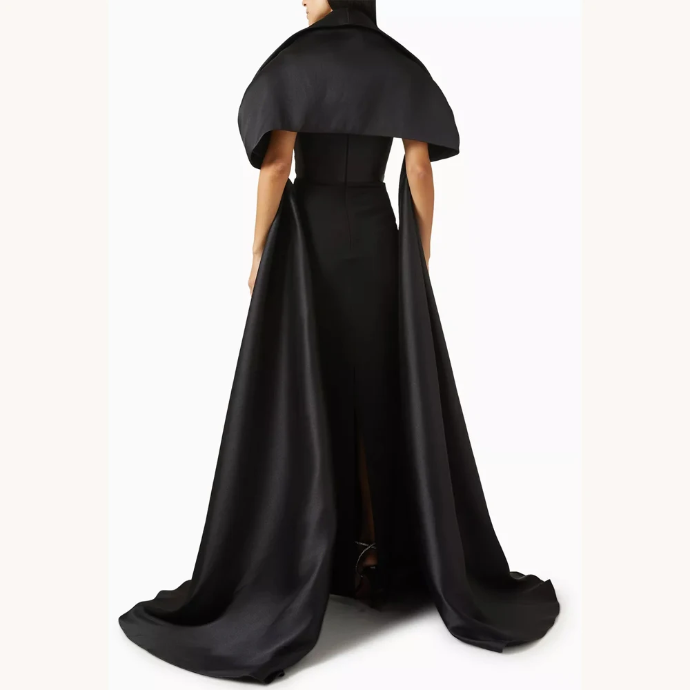 Maßgeschneidertes sexy elegantes Schleppe-Kleid, A-Linie, Abendkleider, Anlass, formell, exquisit, hochwertige Abschlussball-Party-Kleider für Frauen