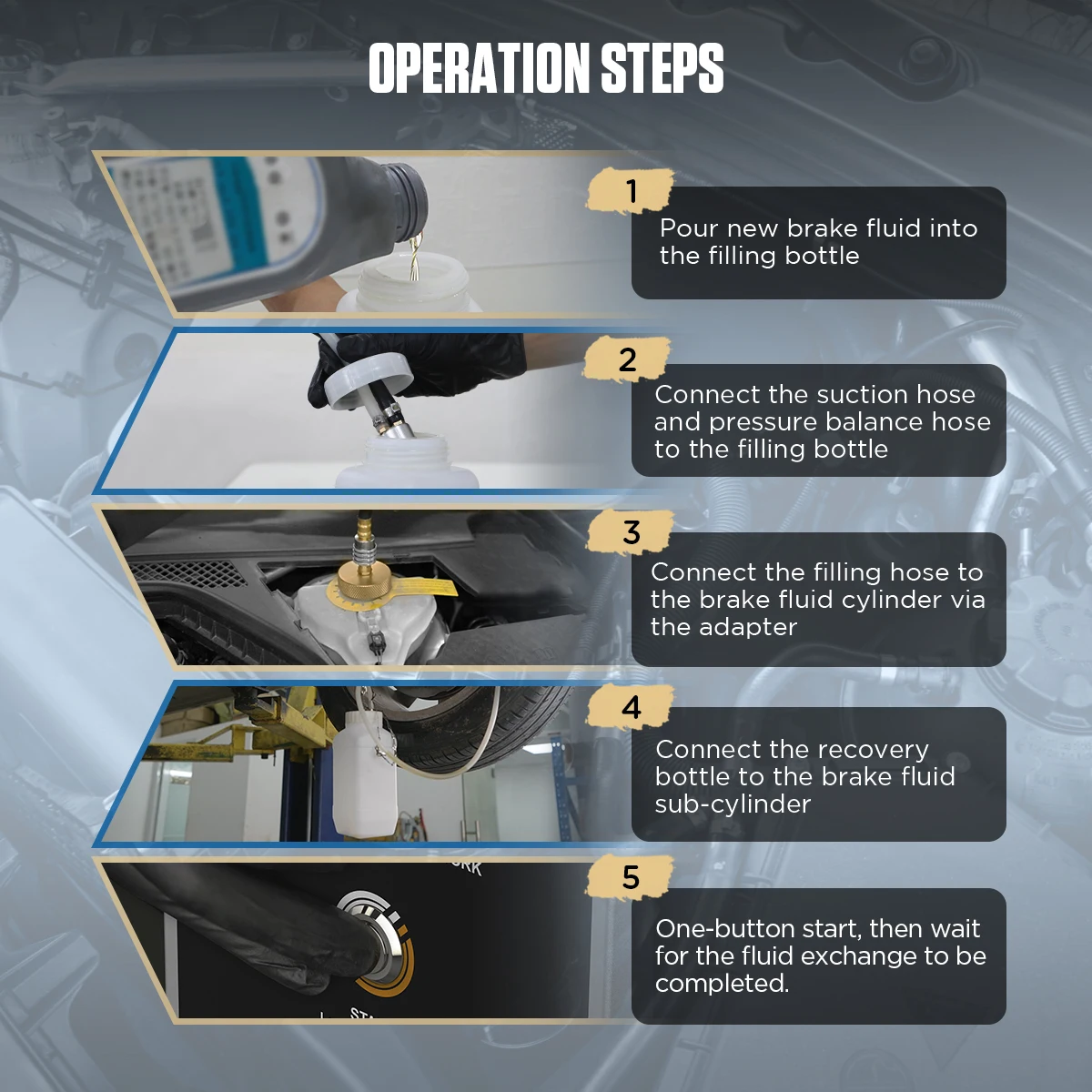 AUTOOL AST609 自動車ブレーキフルードブリーダーポンプ ブレーキオイル交換ツール