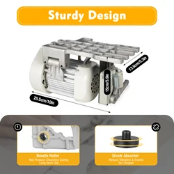 4500rpm 110V 600W Brushless Sewing Machine Servo Industrial Servo Motor Sewing Machine Motor Controller Electric Embroidery