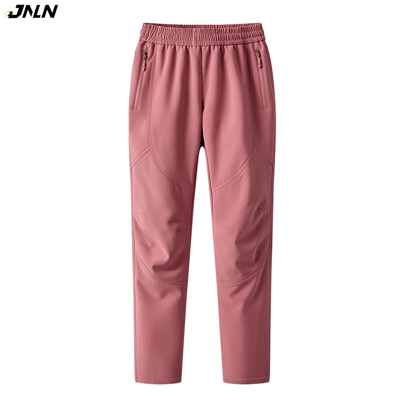 

JNLN Women Hiking Pants Outdoor Sports Elasticity Waterproof Cargo Pants Camping Trekking Climbing Mountaineering Trousers