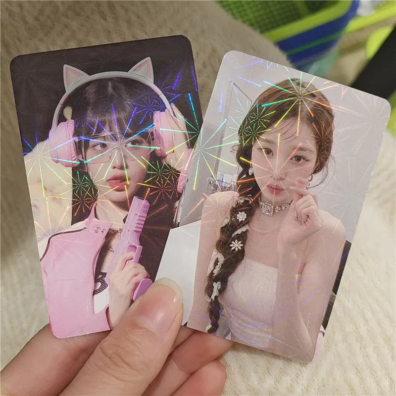 Druo Gidle Album Card, Kpop, Yuqi, Soyeon, MINNIE, SOOJIN, SHUHUA Gift Collection, Photo Card, Fine Laser Card, New Postcard, 50Pcs per Set