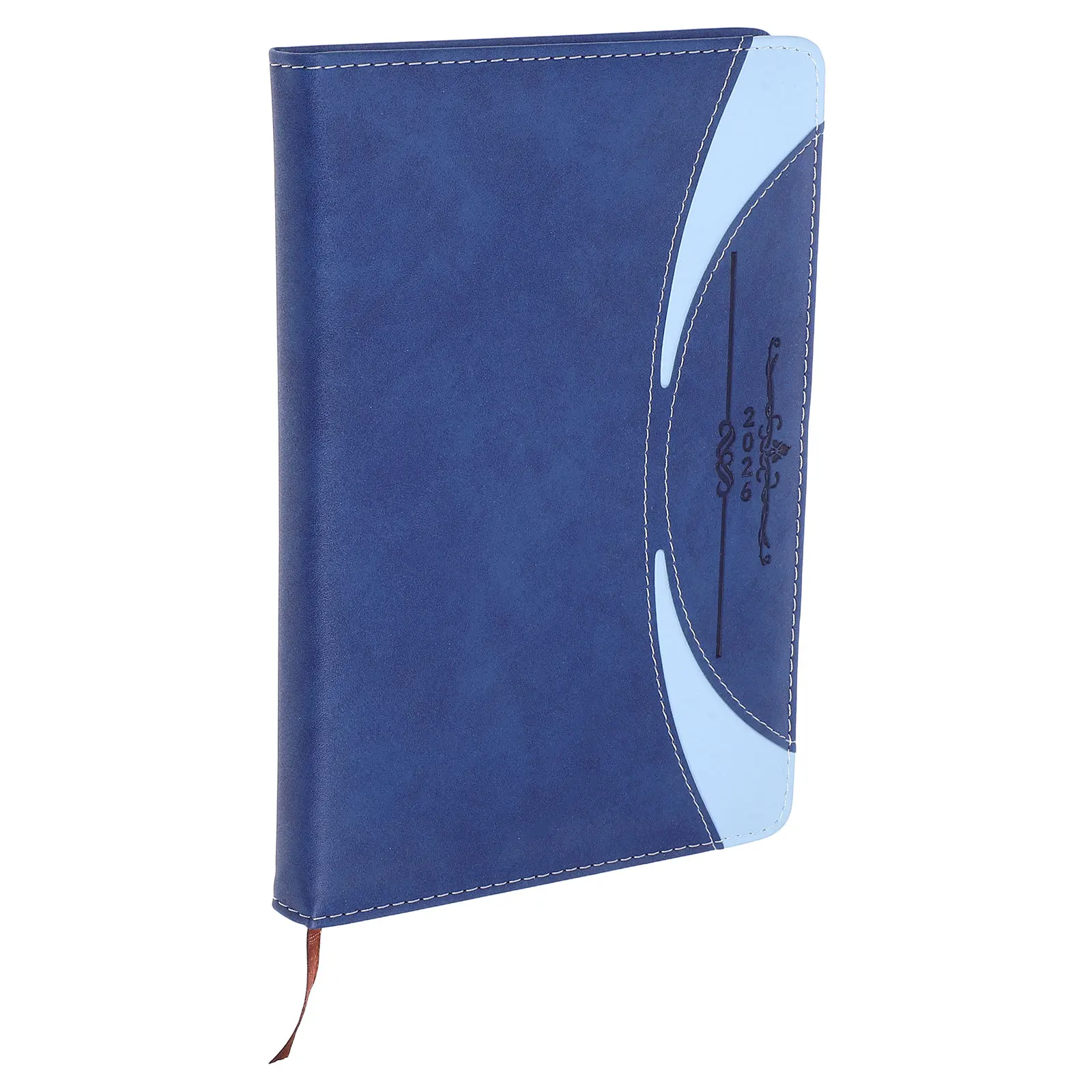 

2026 Diary Daily Plan Notebook Schedule Planner Notepad Index Calendar Weekly Journal Black Blank
