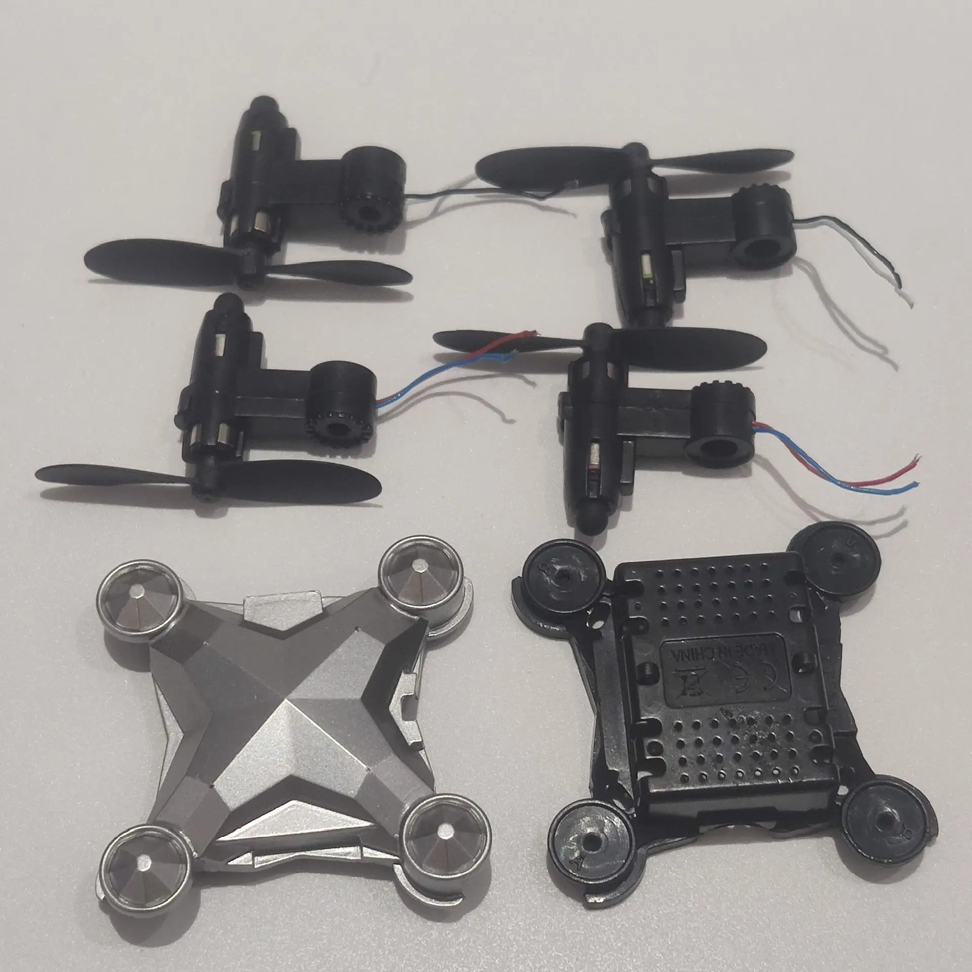 Mini Foldable Four Axis Quadcopter DH-120 RC Drone Original Motor Arm With Blade Propeller Body Case Upper Lower Cover Body Part