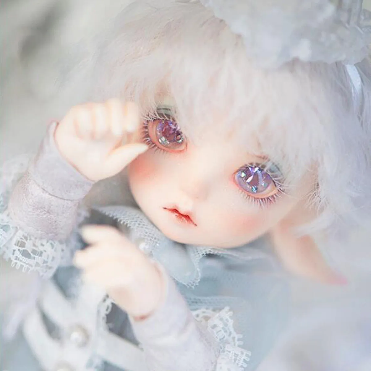 New Arrival 1/7 BJD/SD Fashion Cute Luna Resin Joint Doll For Baby Girl's Birthday Gift Free Pair of Shoes Shipping