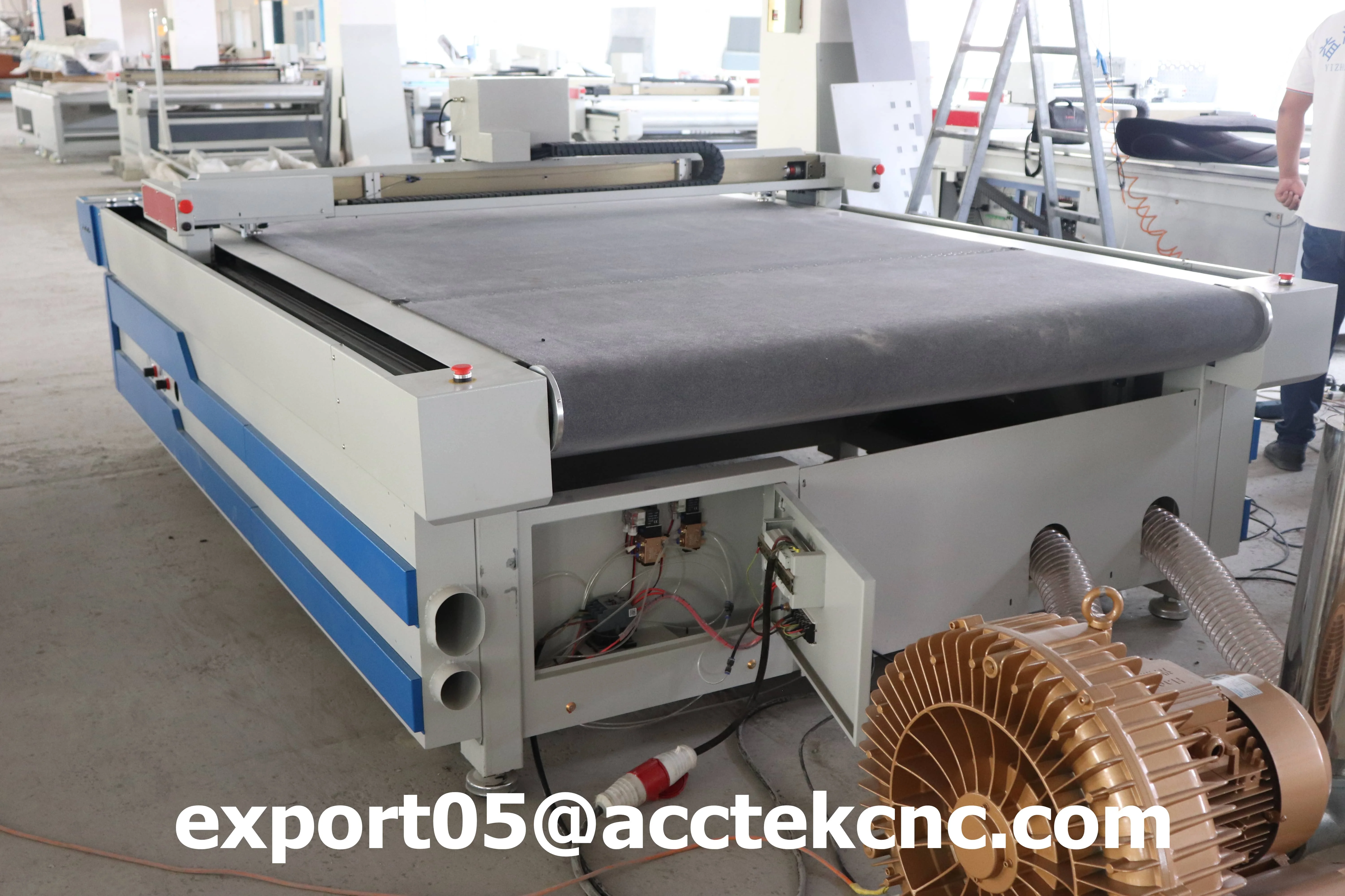 CNC Cutter Oscillating Knife cutter Precise Cutting Fabric Leather Paper 1600x2500 Large cnc cutting tools