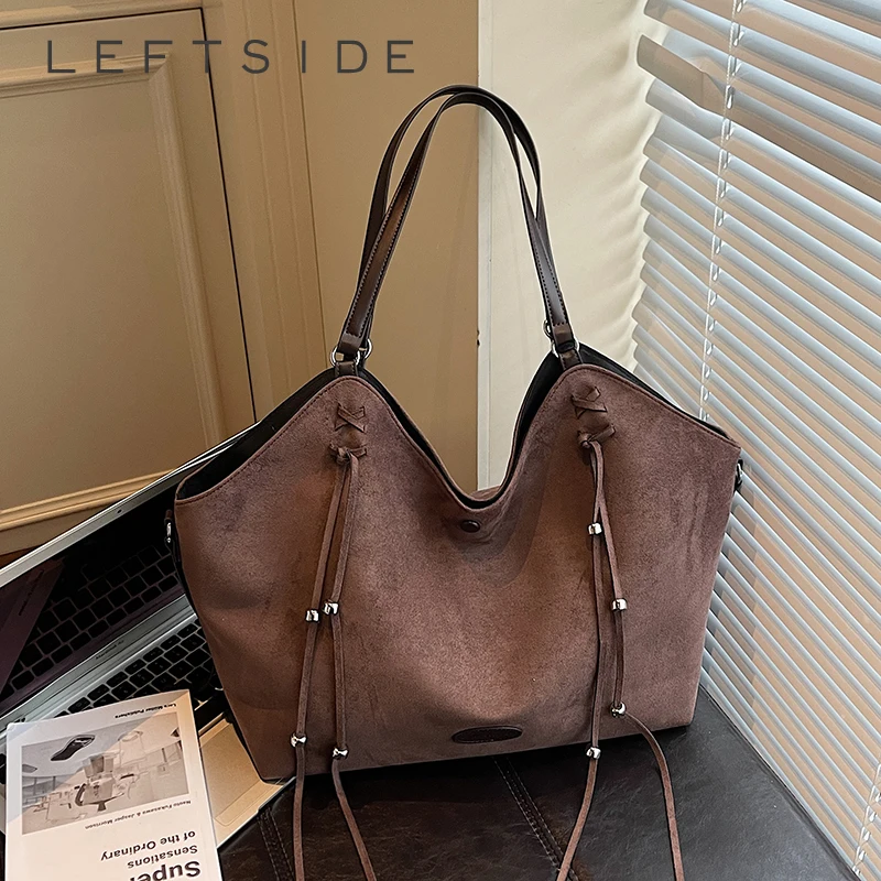 

Левая сторона, большая вместительная сумка-тоут из искусственной кожи для женщин, сумки на плечо, 2022, дизайнерские роскошные сумки и кошельки с короткой ручкой