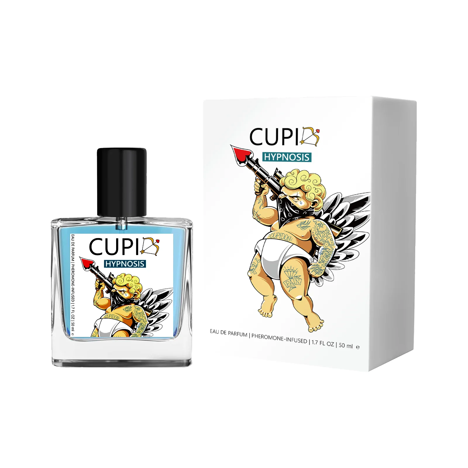 50ML Cupid Perfume, Fresh, Fragrance Retaining, Odor Removing, Lasting, Niche, Light Fragrance, Dating Atmosphere, Perfume