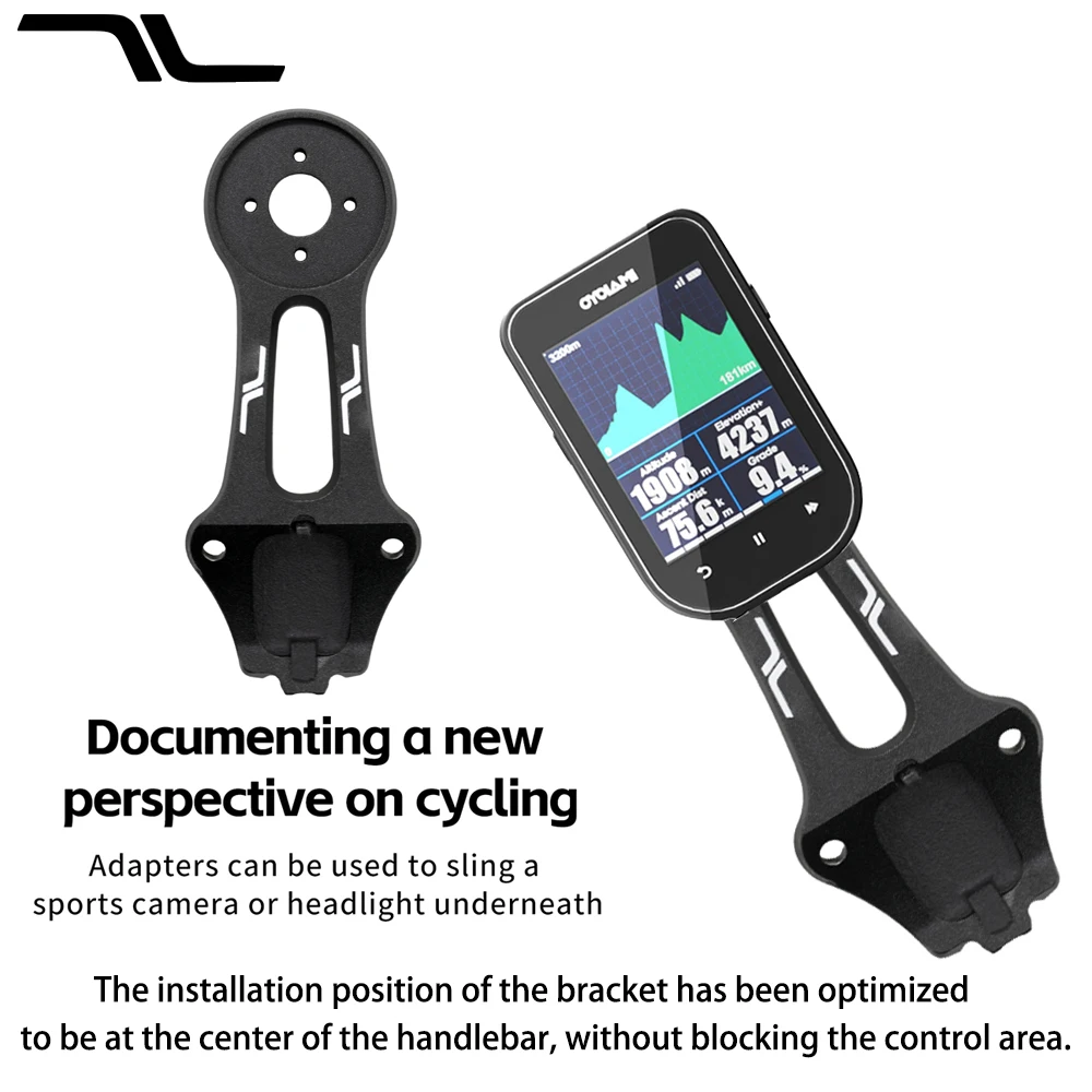

E-SES-integrated support frame is compatible with SES AR handlebars,as well as Garmin,Wahoo, and Bryton Bicycle computer bracket