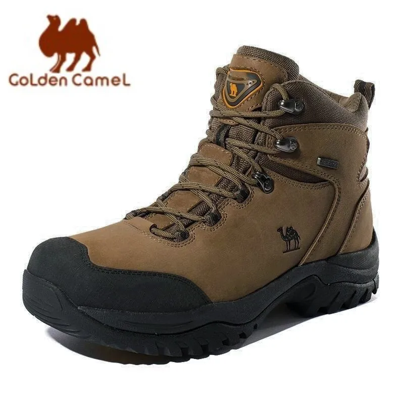 GOLDEN CAMEL-Chaussures de Randonnée Imperméables pour Homme, Bottes Militaires Montantes, Baskets Homme Antidérapantes, Trekking, Extérieur