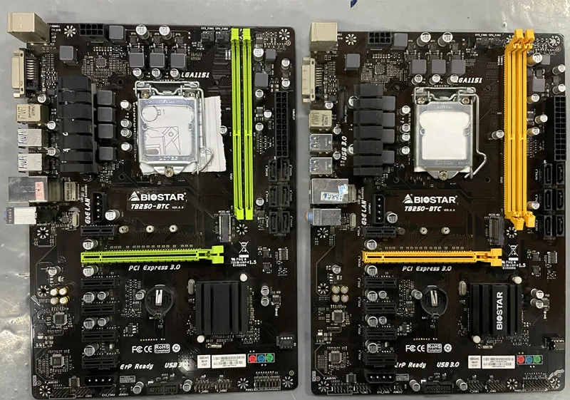 その他 BIOSTAR TB250-BTC Amazon.com: Biostar TB250-BTC Core i7/i5/i3 LGA1151 Intel B250