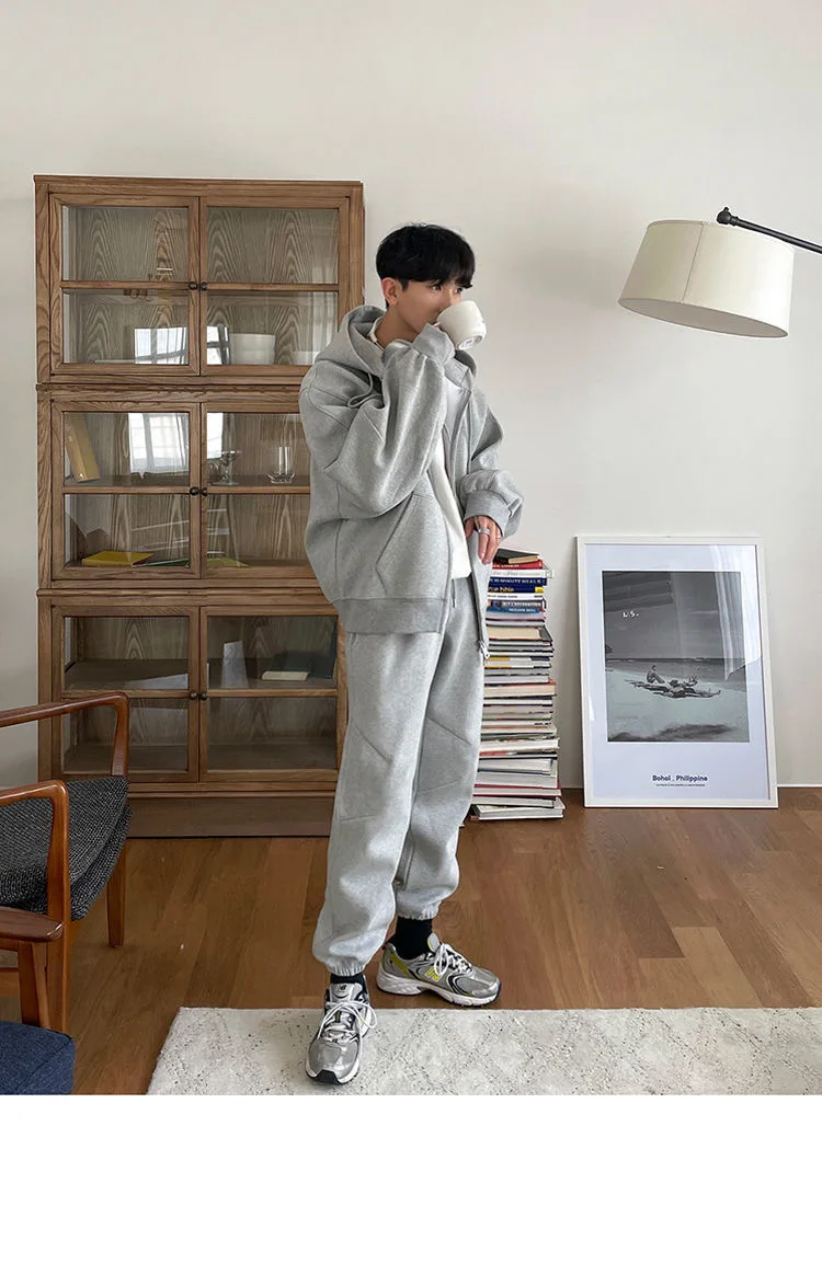 

Spring and autumn new men's fashion Hoodie casual Sweatpants