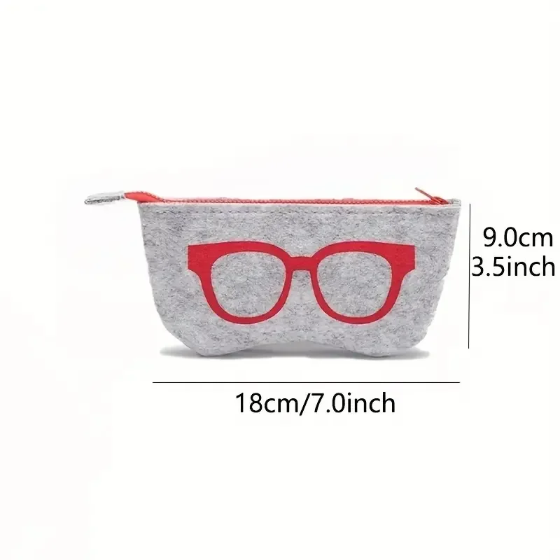 1pc Travel Portable Glasses Bag, Sunglasses Storage Bag, Storage Box, Portable Sunglasses Storage Box image 6