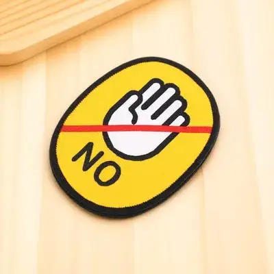 

Tape Do Not Touch Sticker Removable Pet Leash Social Warning Logo Puppy Dog Reminder Pet Leash Sticker Dont Touch Sign