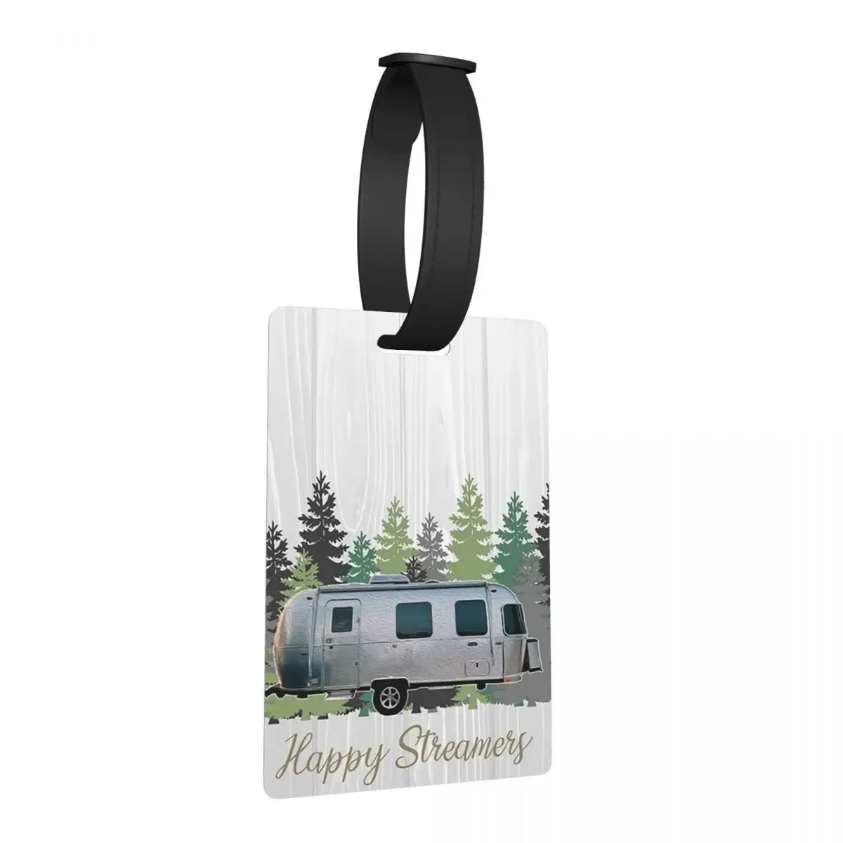 

Счастливые растяжки для кемпинга, кемпера, багажные бирки, аксессуары для чемодана, дорожная модная бирка для багажа, держатель этикетки, идентификационное имя, адрес