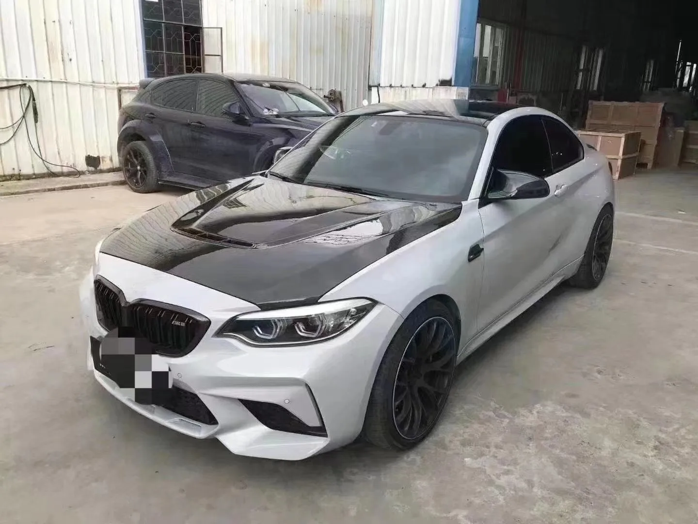 F87 M2 M2C Engine Hood Bonnet GTS CS style Dry Carbon Fiber Hood Bonnet For BMW F87 M2 M2C 2012-2019