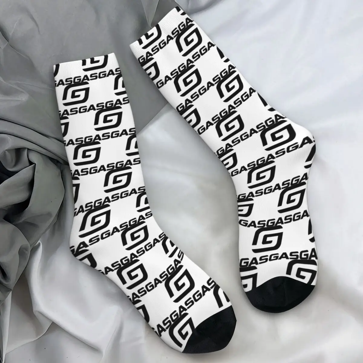 Men Socks GasGas Stockings Winter Funny Quality Socks Graphic Outdoor Sports Non Slip Socks