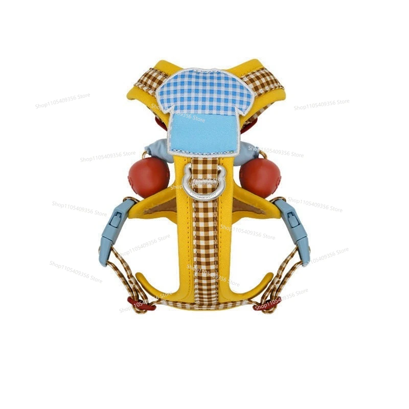 For Dog Chest Strap Leash Cat Puppy Dog Cat Clothes Outing Strap Walking