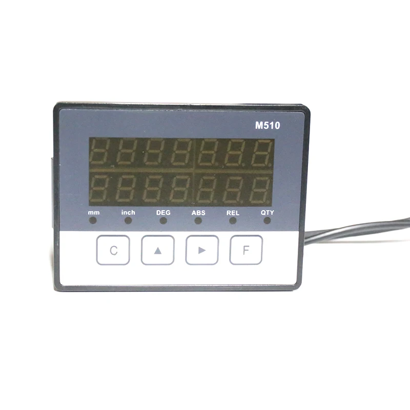 1 Axis Digit Display Single DRO M510 Magnetic Sensor Tape Displacement Readout Scale Position Transducers Encoder Woodworking