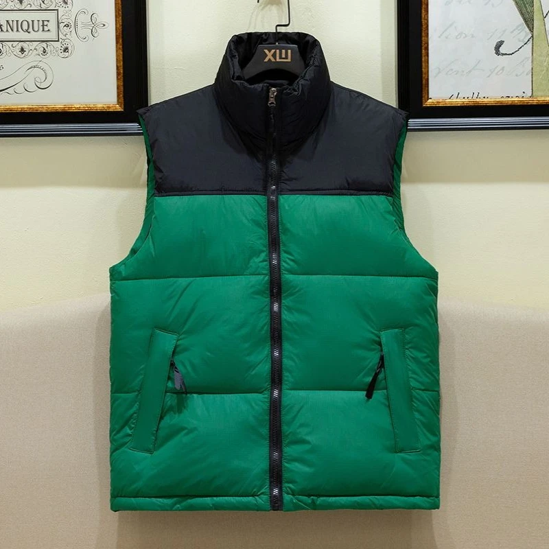 

Men's Winter Padded Cotton Vest Lightweight Insulated Hoodie for Outdoor Sports Daily Wear Thermal Layering Jacket for Students​