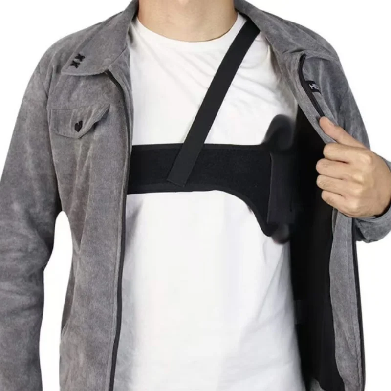Men Shoulder Holster Hidden Universal Underarm Gun Holster, Removable & Combinable Pistol Holster for Outdoor Hunting