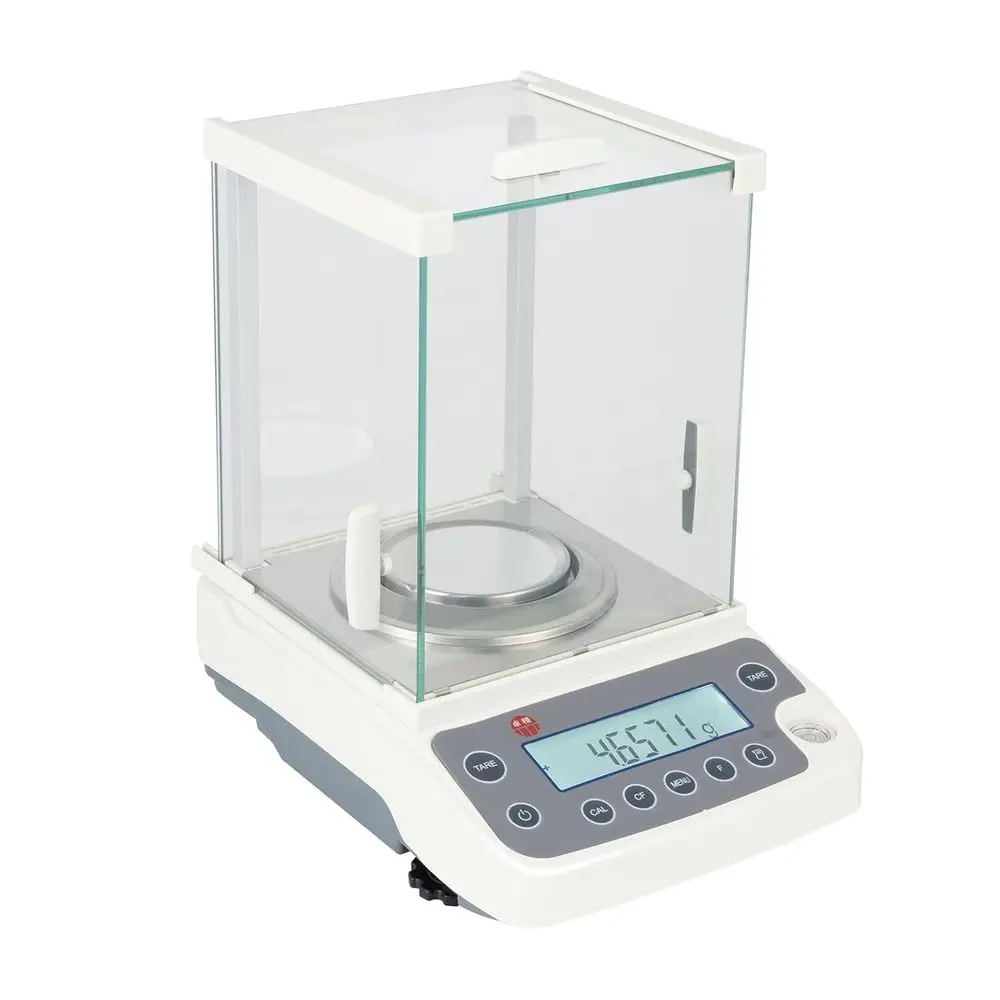 

Electronic Analytical Balance Scale,Precision 0.0001g Lab Analytical Balance LCD Display 18 Units USB Analytical Balance Convers