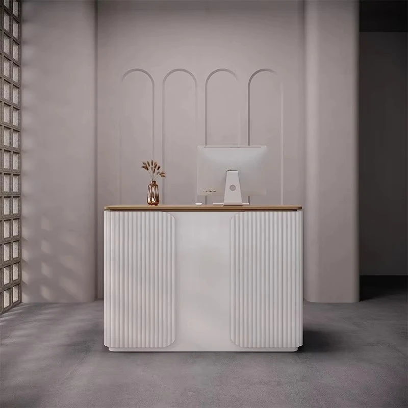 

&c Customized Modern Design Reception Desk High Quality Office Counter for Retail Store