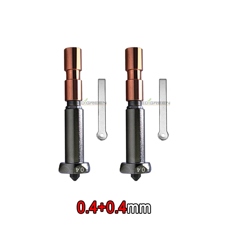 Neu verbesserte Düse für Anycubic Kobra 3 Max. Kehle Kobra 3 Max Combo Düse 0,4 mm 0,6 mm 0,8 mm schnelle Erwärmung