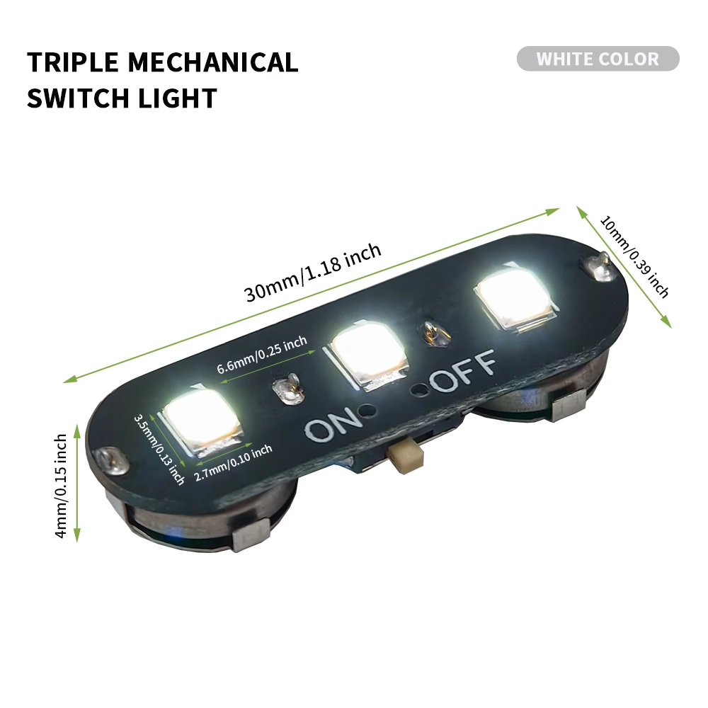 Mini Draadloze Led Lamp 3-Watt Hoge Helderheid Model Licht voor Diy Model Maken/poppenhuis Decoratie/diorama met Batterijen 1PC